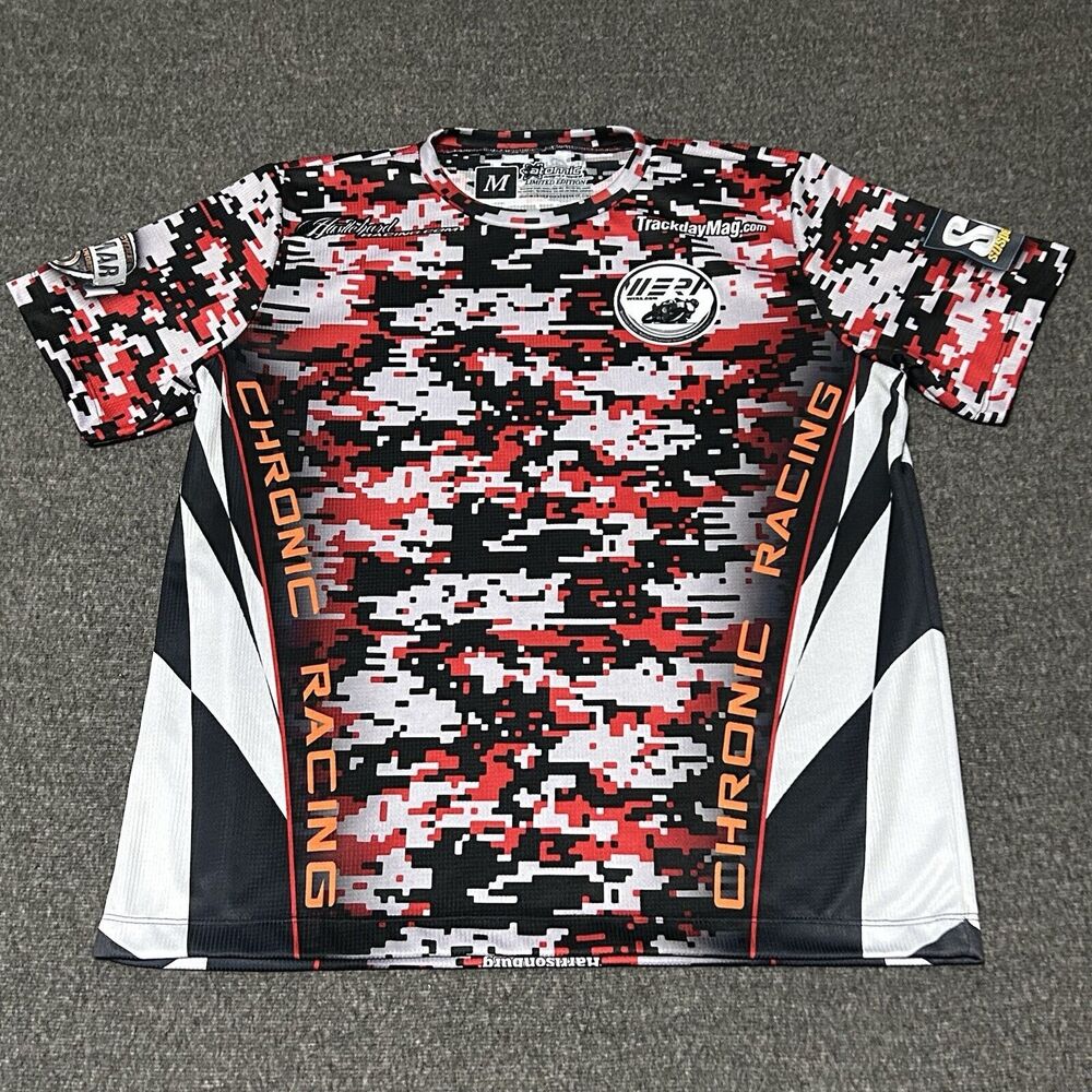 Atomic Designs & Apparel Men's Limited Edition Racing T-Shirt Multicolor (Sz M)